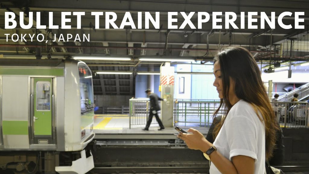 Bullet train to Tokyo, Japan SHINKANSEN travel vlog