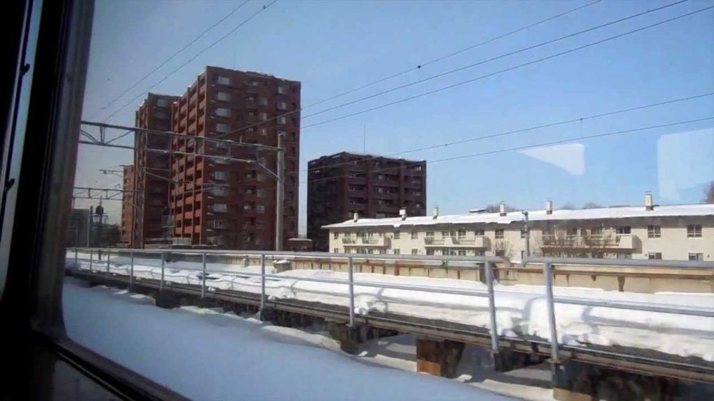 Train Ride from Sapporo to Otaru