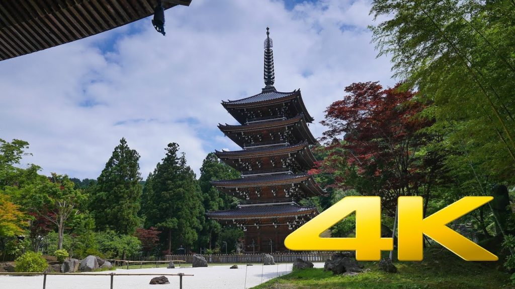 Seiryu-ji Temple - Aomori - 全佛山 青龍寺 - 4K Ultra HD
