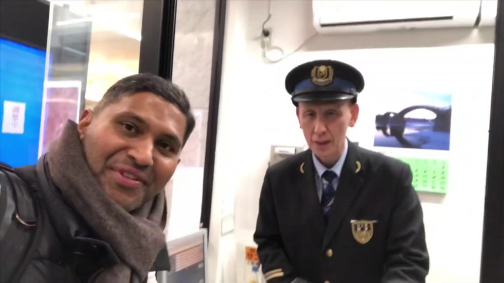 Matsue to Okayama Hakubi Train