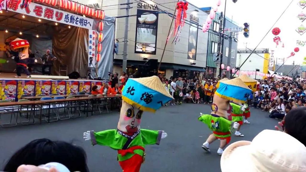 Furano Heso Matsuri (Bellybutton Festival), Hokkaido, Japan