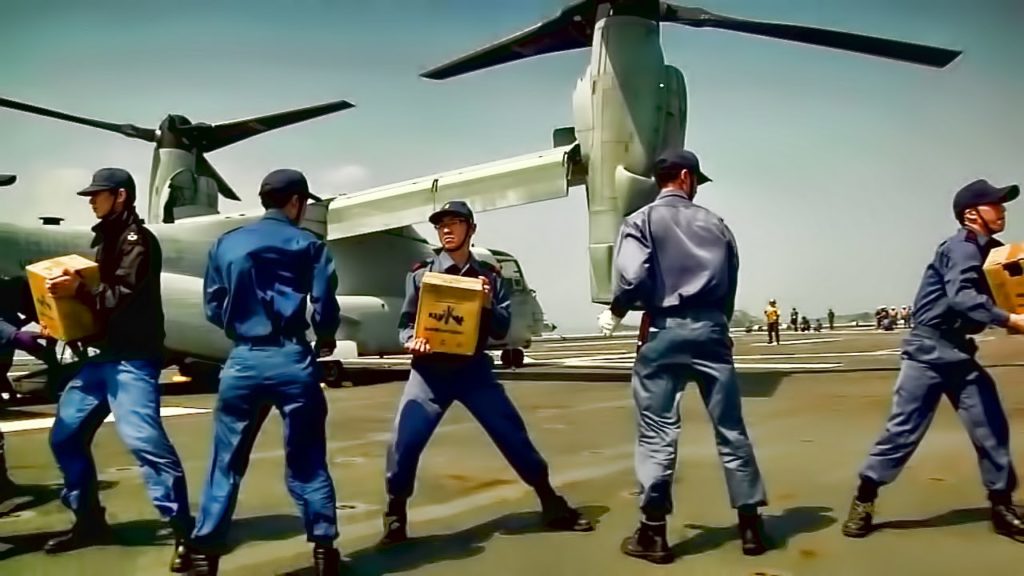 Japanese & U.S. Military Work For Kumamoto Earthquake Victims