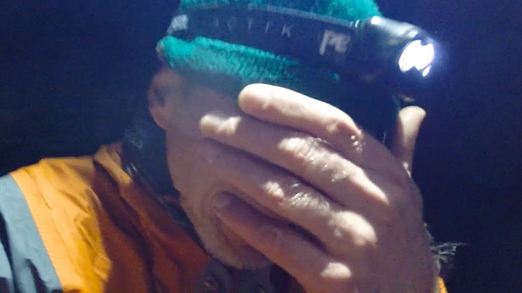 Dangerous Climbing Mt Fuji High Winds, Rain, Cold (HD) (GoPro)