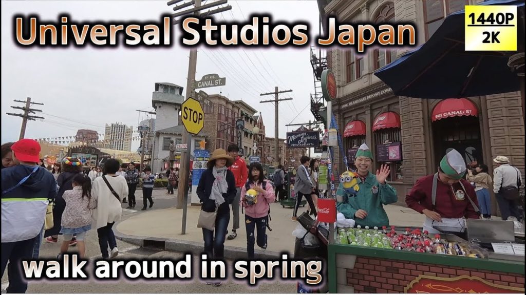 Universal Studios Japan go around in Osaka,Japan travel(USJ walkthrough)
