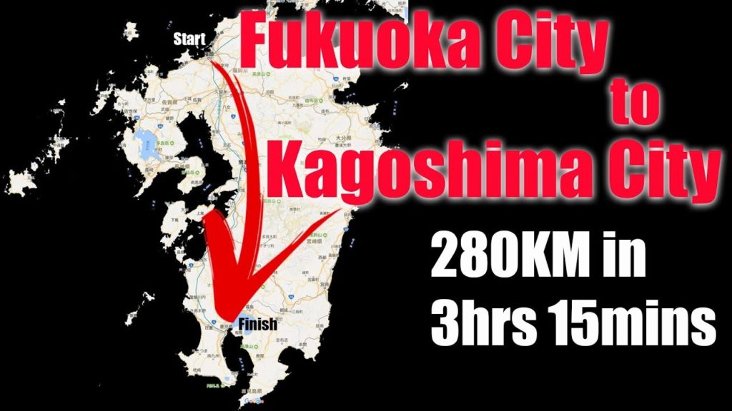 Time-Lapse Driving from Fukuoka City to Kagoshima City (Total 280KM) Time-Lapse Driving from Fukuoka City to Kagoshima City (Total 280KM)