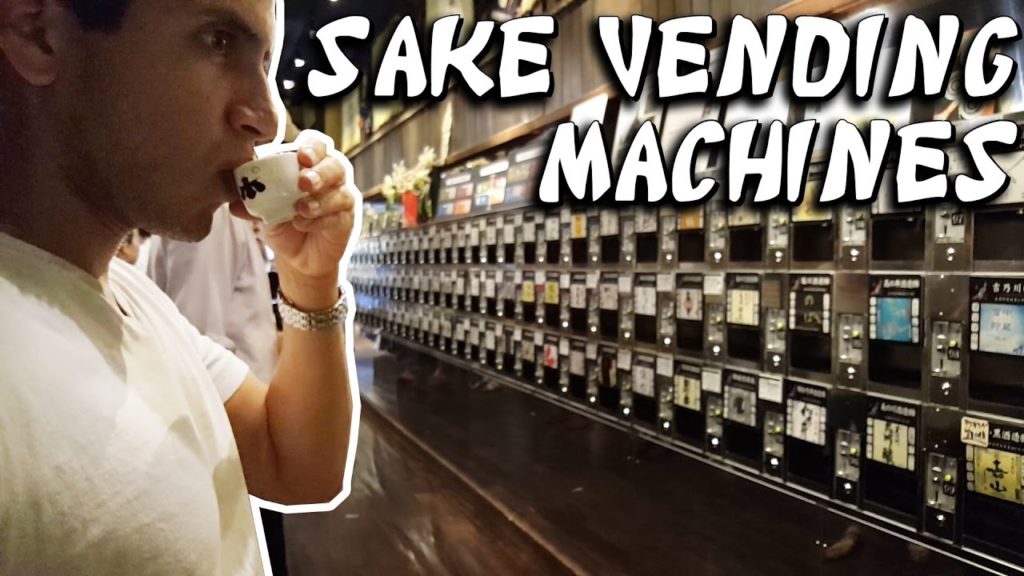 Japanese Sake Vending Machines
