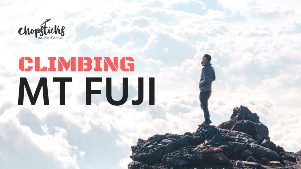 Climbing Mount Fuji Climbing Mount Fuji