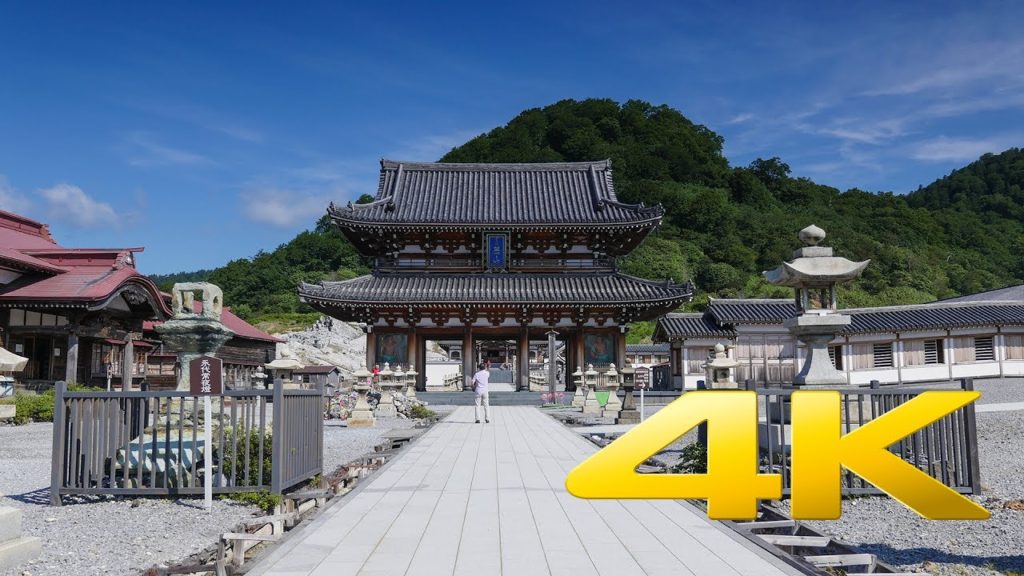 Osorezan Bodai-ji Temple - Aomori - 恐山菩提寺 - 4K Ultra HD