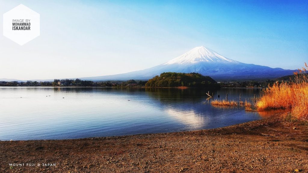 Driving to Mount Fuji, Tokyo, Japan