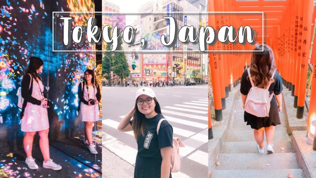 FIRST TIME IN JAPAN!  |  Tokyo Travel Vlog (Team Lab Borderless)