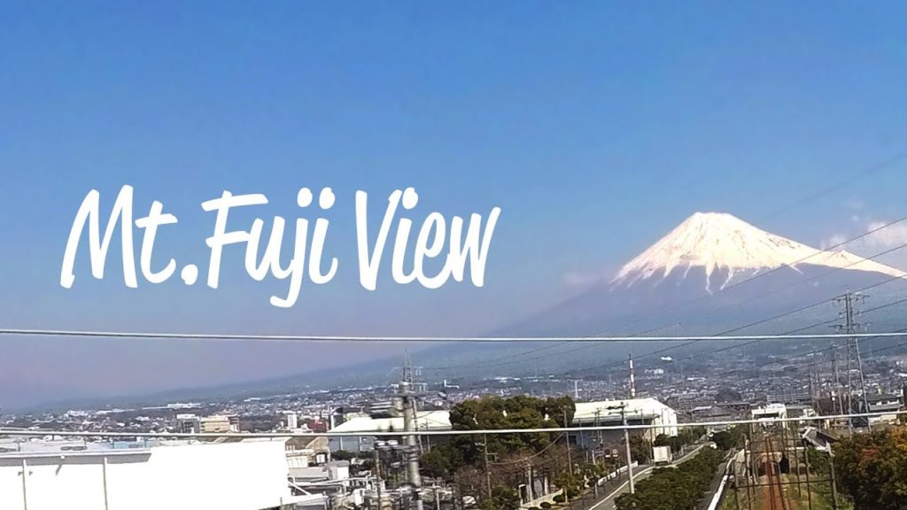 Mount Fuji View From Bullet Train | Indian girl in Japan