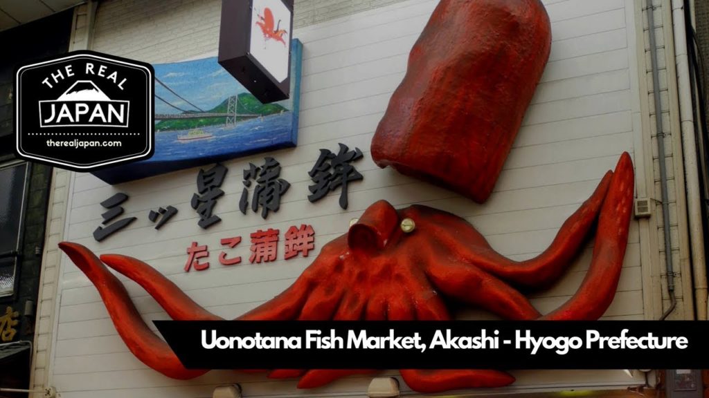 Uonotana Fish Market, Akashi - Hyogo Prefecture | The Real Japan | HD