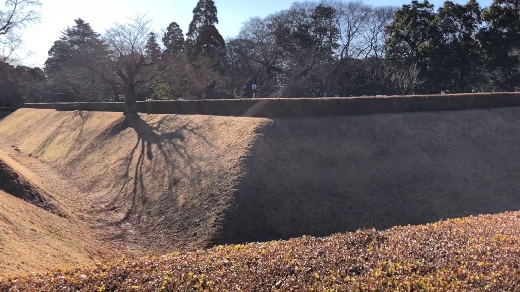 Ruins of Sakura Castle Chiba Japan