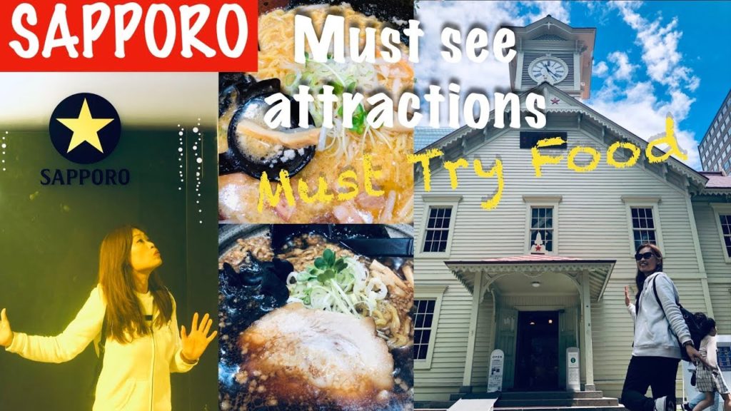 Hokkaido Trip: Sapporo Attractions & Best Ramen! Odori Park, Sapporo beer museum & more!