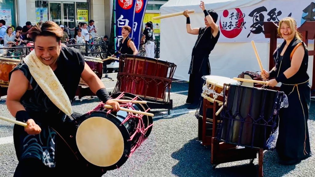 Japanese Taiko Drums (太鼓) – Chiba Summer Festival 2019 | 44回千葉の親子三代夏祭り Japanese Taiko Drums (太鼓) - Chiba Summer Festival 2019 | 44回千葉の親子三代夏祭り