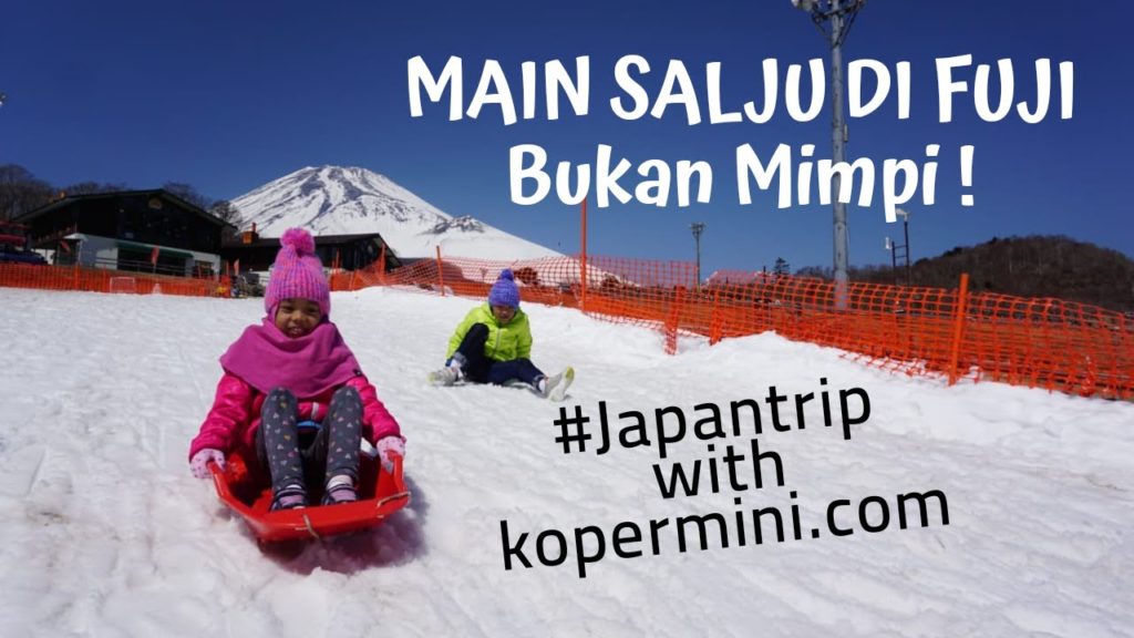 Seru ! Salju di Fujiyama Snow Resort Yeti Shizuoka Jepang Seru ! Salju di Fujiyama Snow Resort Yeti Shizuoka Jepang