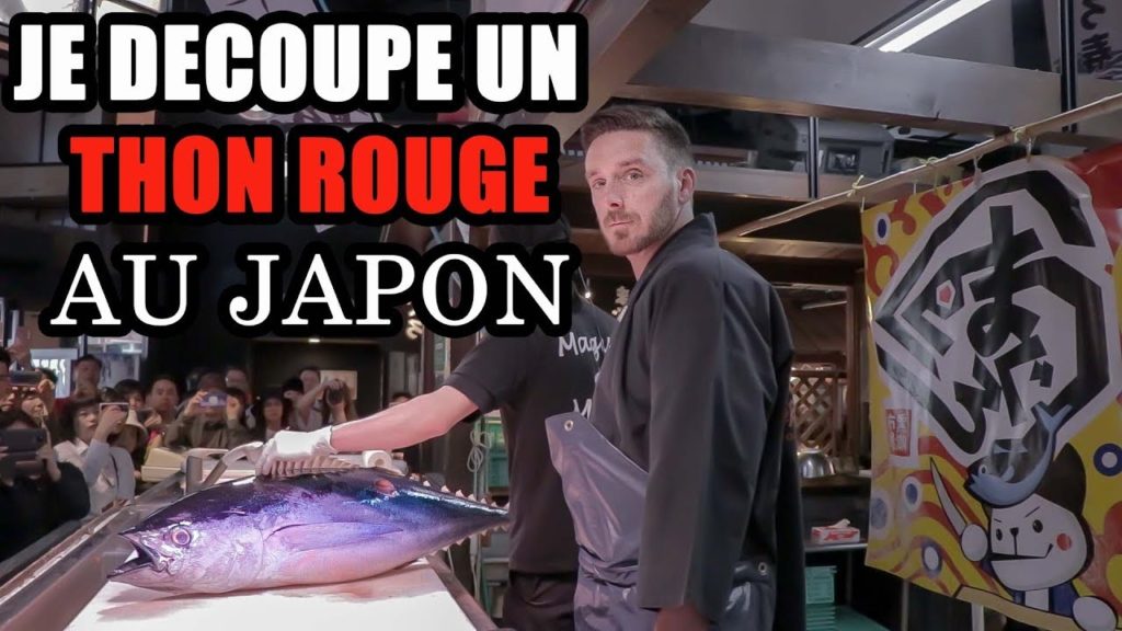 JE DECOUPE UN THON ROUGE A WAKAYAMA