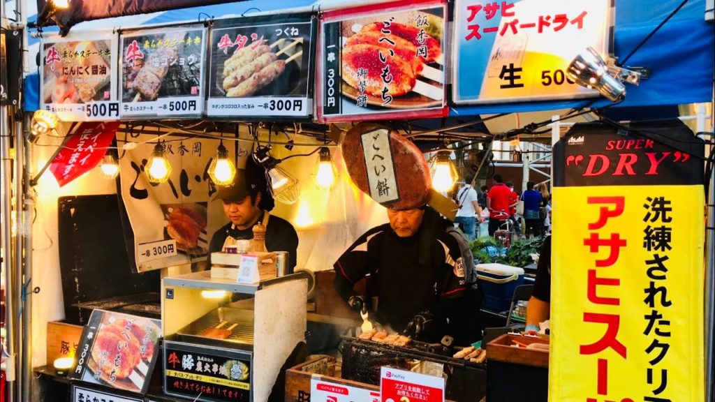 Japanese Food Truck and Food Stall – Yatai (屋台) in Chiba Summer Festival 2019 | 44回千葉の親子三代夏祭り Japanese Food Truck and Food Stall - Yatai (屋台) in Chiba Summer Festival 2019 | 44回千葉の親子三代夏祭り