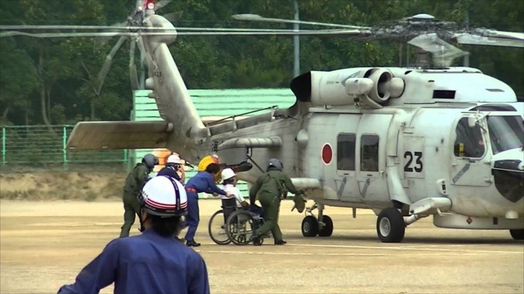 Kumamoto Earthquake and Emergency Drill in Japan