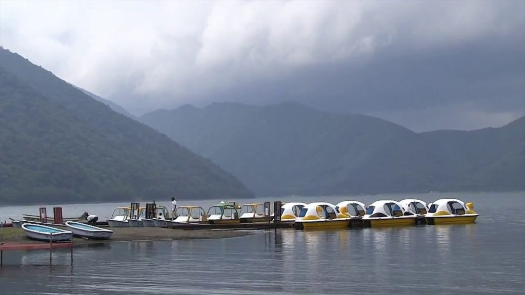 Mount Fuji five lakes cycle camping tour