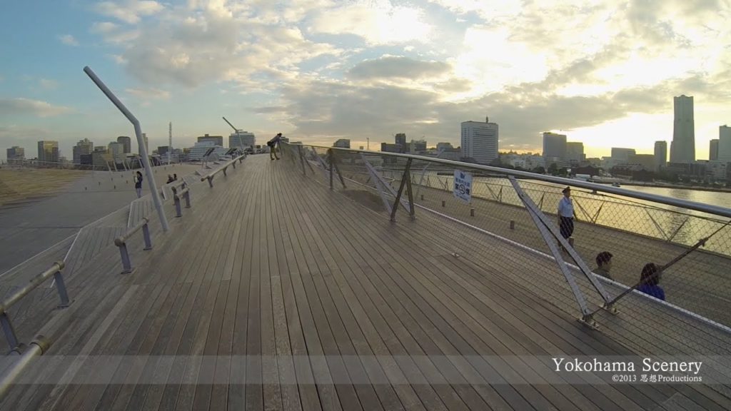 大さん橋・横浜  Osanbashi Pier, Yokohama JAPAN