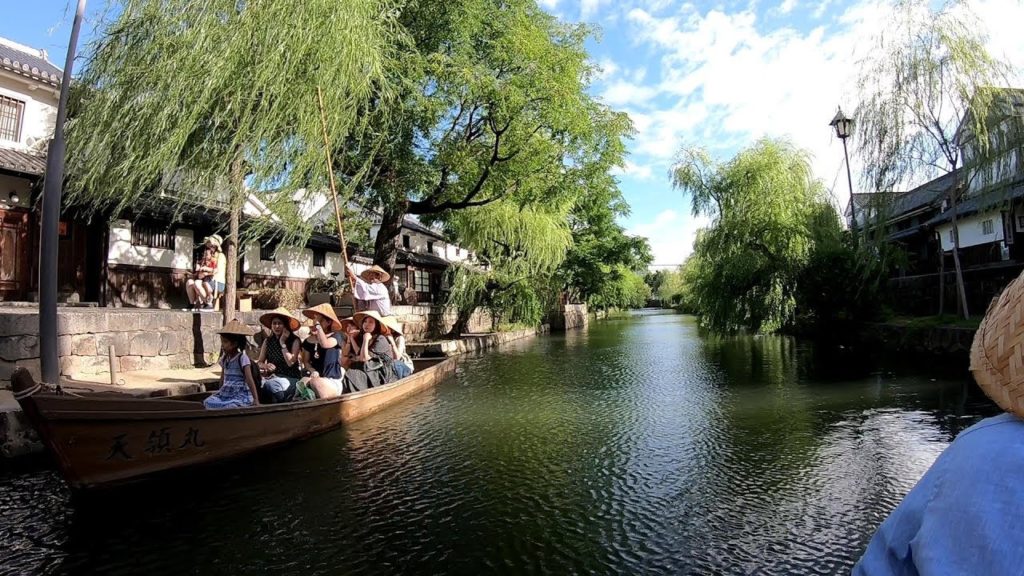 Kurashiki Riverboat Beautiful Scenery