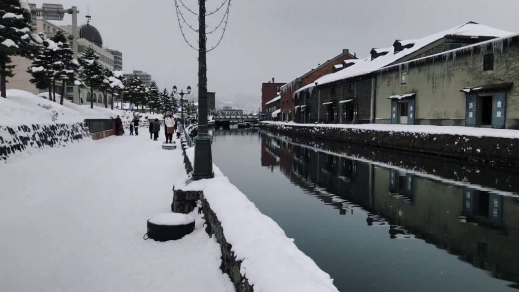 Hokkaido; Otaru Canal December 2017