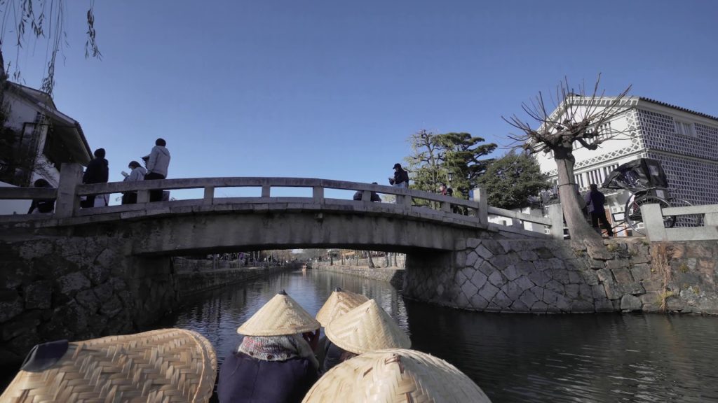 くらしき川舟流し（岡山県倉敷市）Kurashiki City Okayama Japan