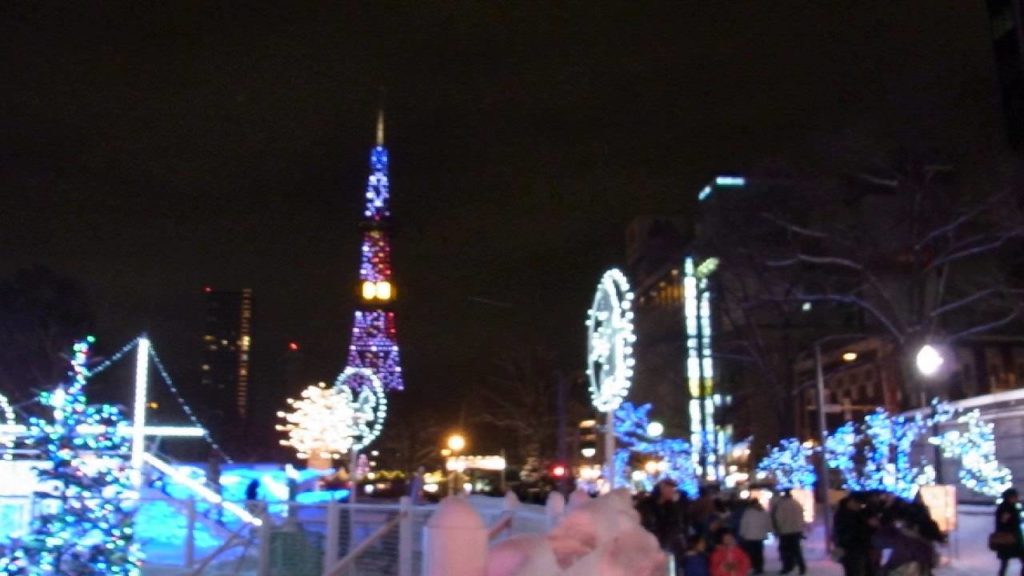 [Travel Sapporo] 札幌ホワイトイルミネーション2013大通りWhite Illumination in sapporo,hokkaido