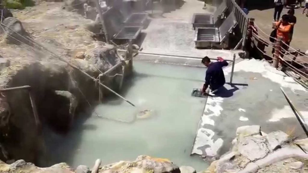 Geothermal Area Mount Fuji Owakudani Geothermal Area Mount Fuji Owakudani