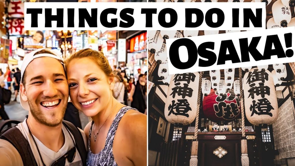 BEST THINGS TO DO IN OSAKA - Dotonbori, Delicious Udon, Jiggly Cheesecake, & Temples!