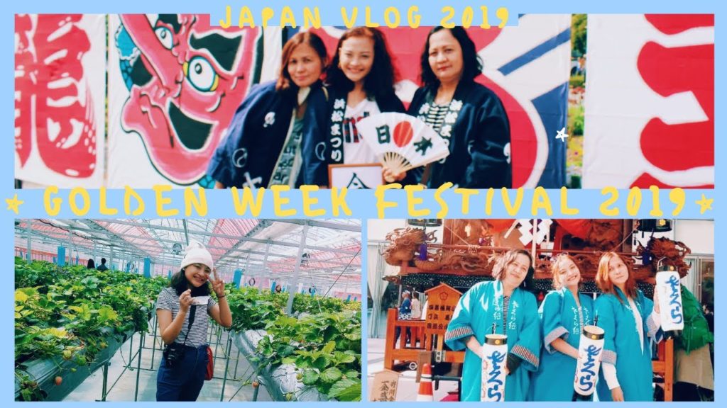 Japan 2019 Vlog Pt. 2 | Kite Festival, Strawberry Farm & Golden Week Festival Japan 2019 Vlog Pt. 2 | Kite Festival, Strawberry Farm & Golden Week Festival