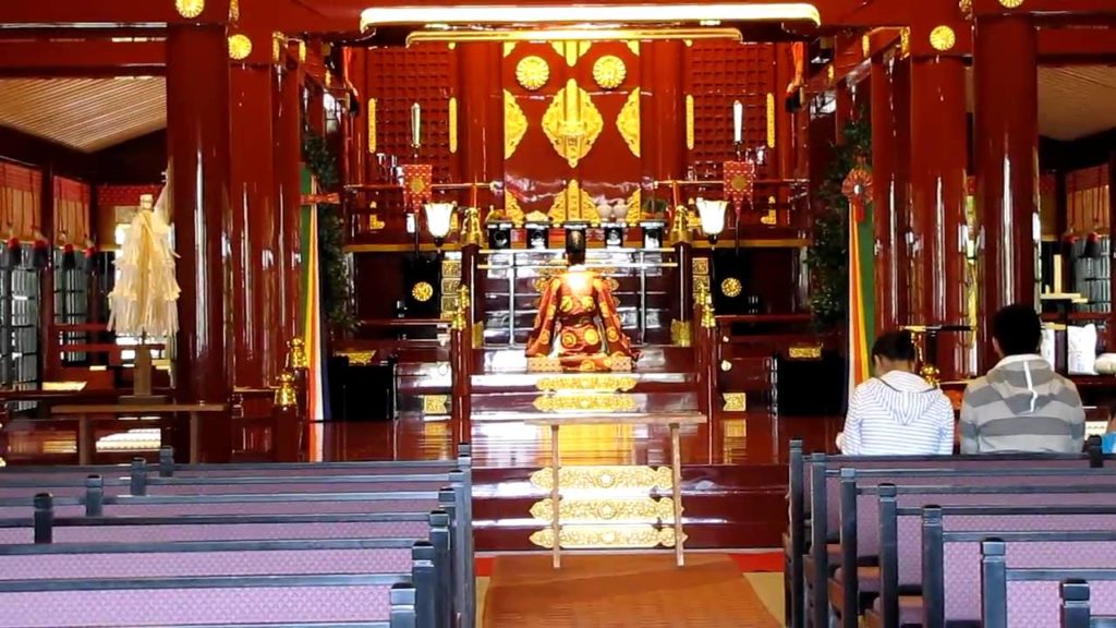 Shinto ceremony at Gokoku Jinja Niigata Golden Week day 2