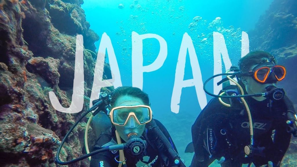 Diving with my brother in Okinawa | JAPAN