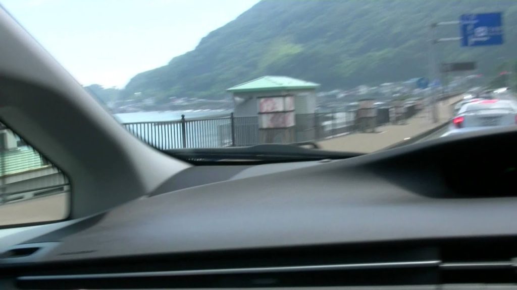 アキーラさん運転！静岡・伊豆・１３５号河津付近！ Route135,Izu,Shizuoka,Japan