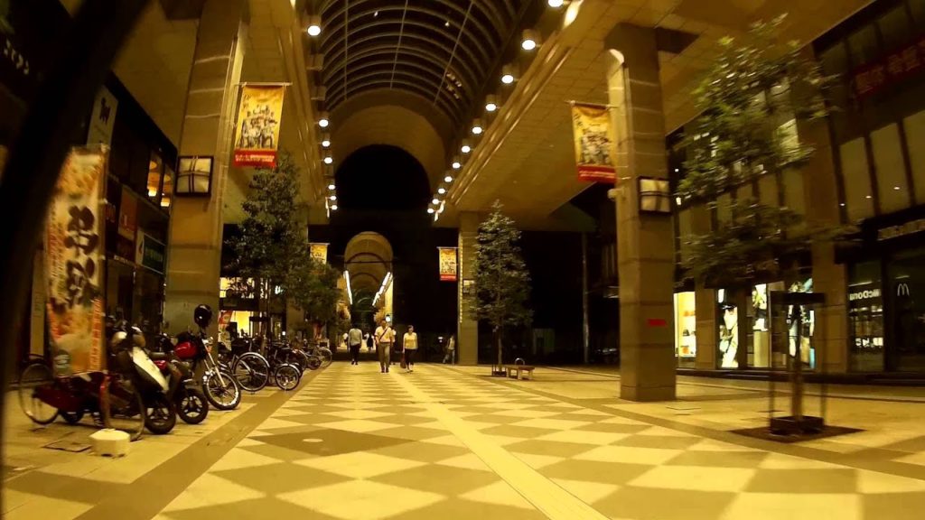 Night ride with Mobius at Ichibancho, Sendai City – Japan Night ride with Mobius at Ichibancho, Sendai City - Japan