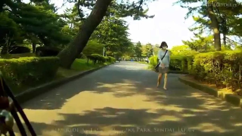 723. Slow Bike Ride at Tsutsujigaoka Park, Sendai, Japan