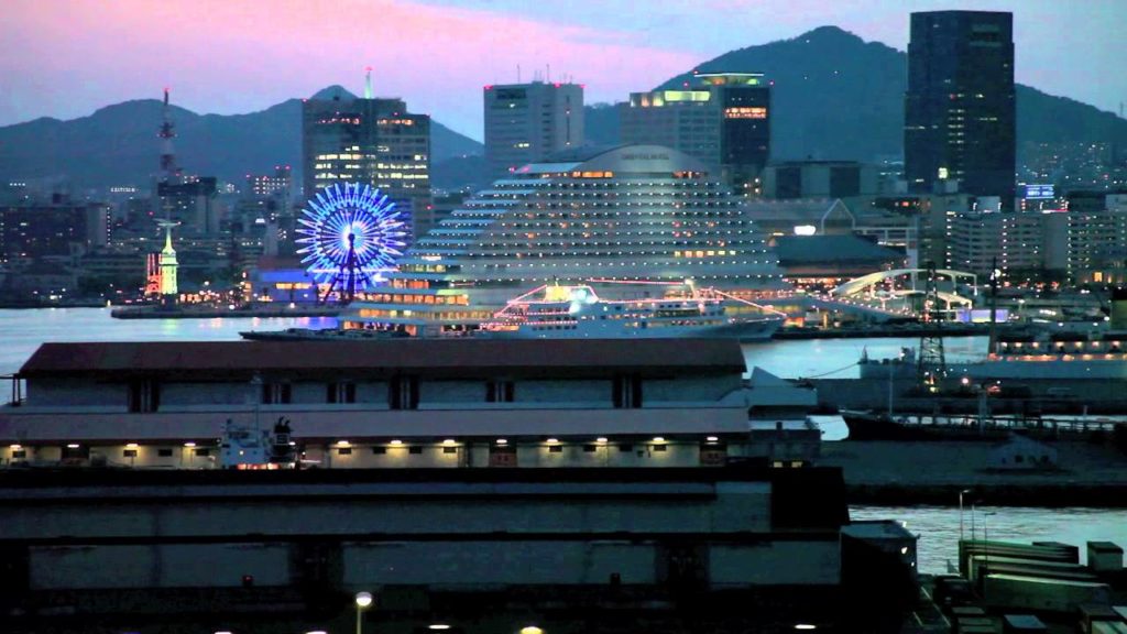 Celebrity Millennium Visits Kobe, Japan