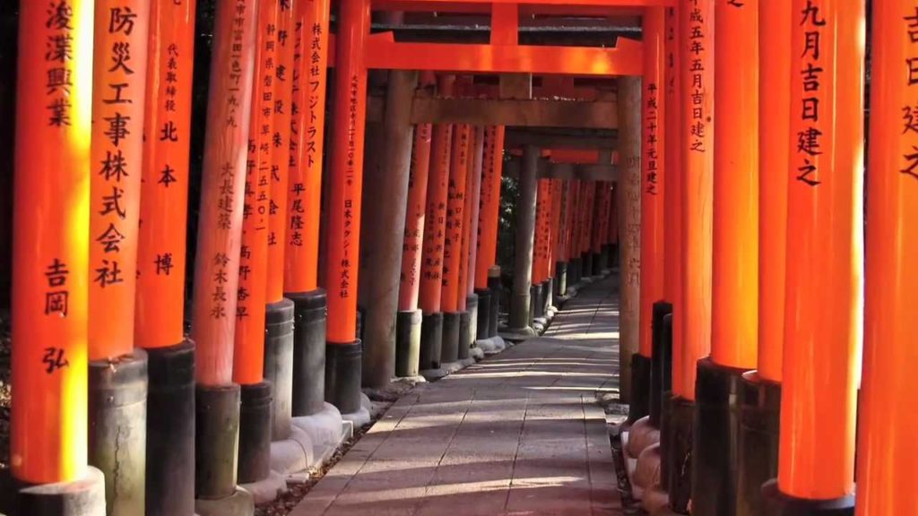 Travel Kyoto, Japan - Shrine of Inari in Kyoto