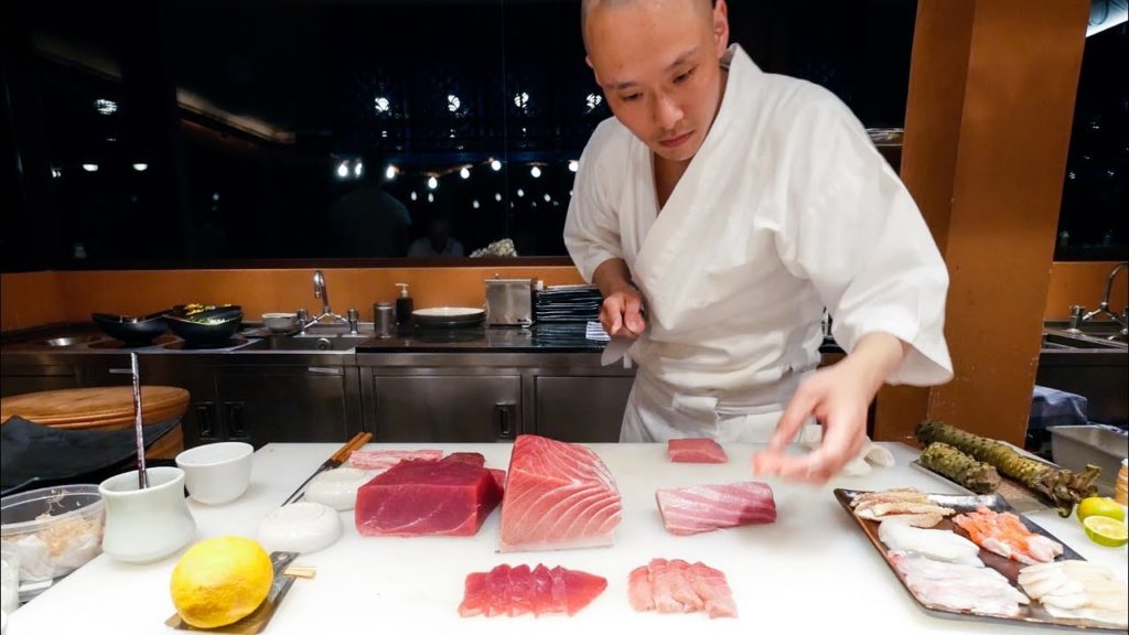 Sushi Omakase -  PERFECT Japanese Food Sushi by Chef Hiroyuki Sato at Sri Panwa, Phuket!