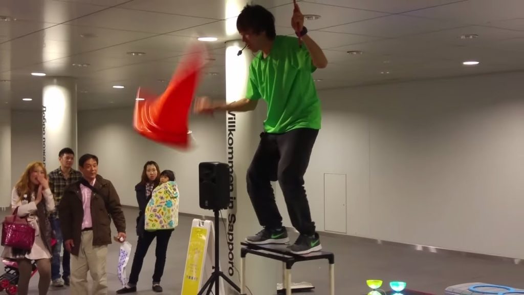 Japanese Street Performance Artist (Sapporo, Hokkaido, Japan)