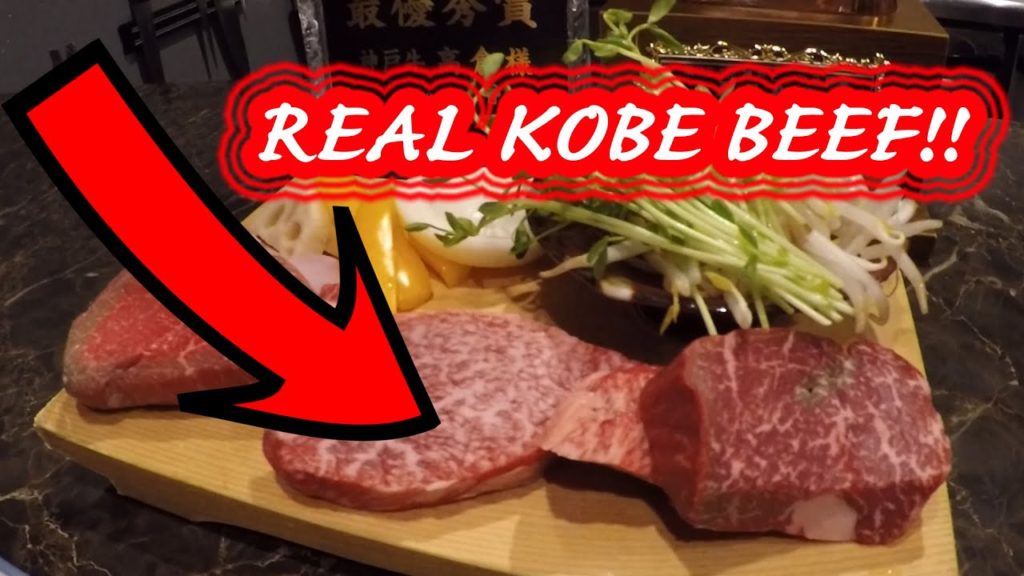 EATING KOBE BEEF! IN KOBE, JAPAN!