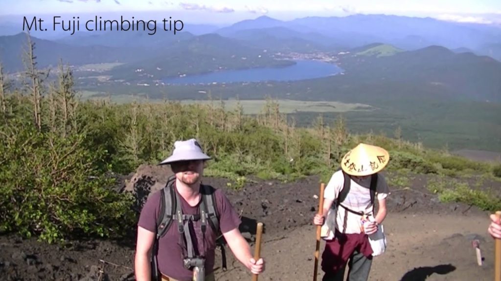 Climbing Mt. Fuji Climbing Mt. Fuji