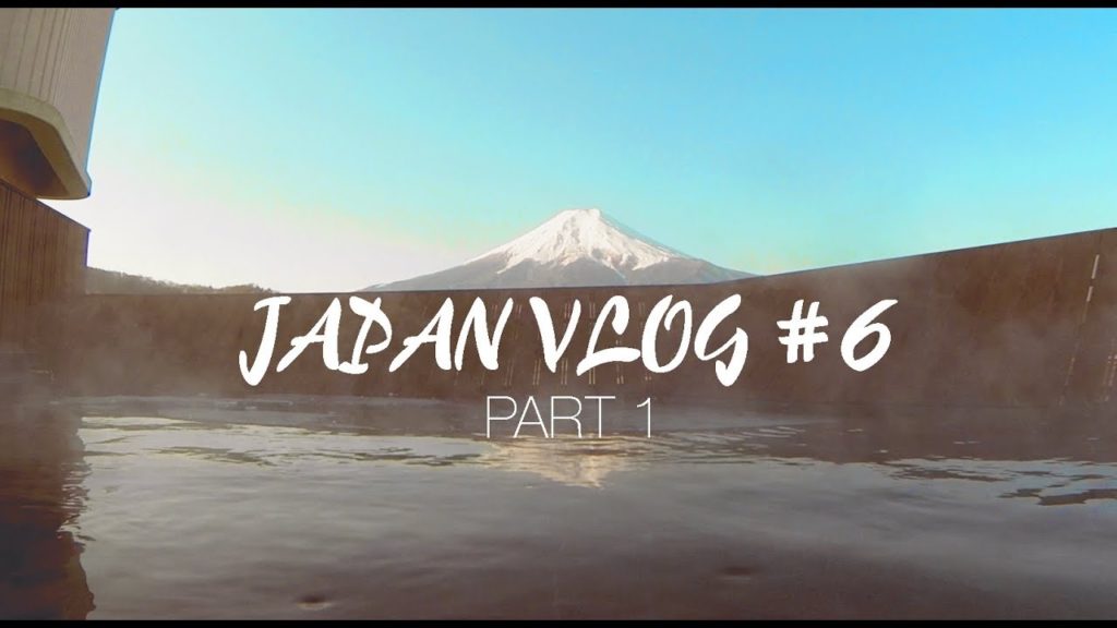 PRIVATE MT. FUJI ROOFTOP SPA! - Japan - Vlog #6 Part 1 - Mt. Fuji