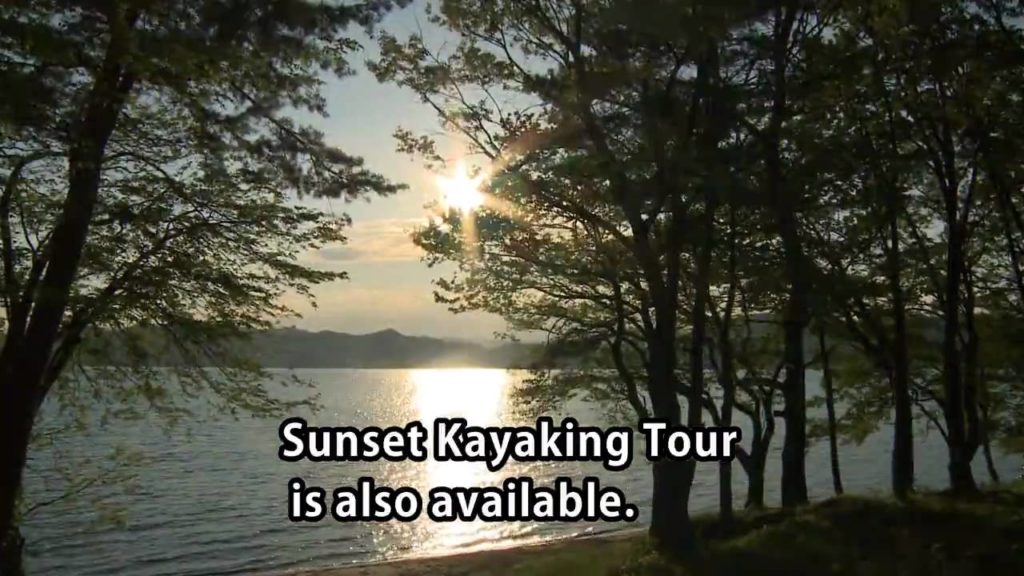 〔Akita-Semboku Sightseeing〕Kayaking Experience in Lake Tazawa