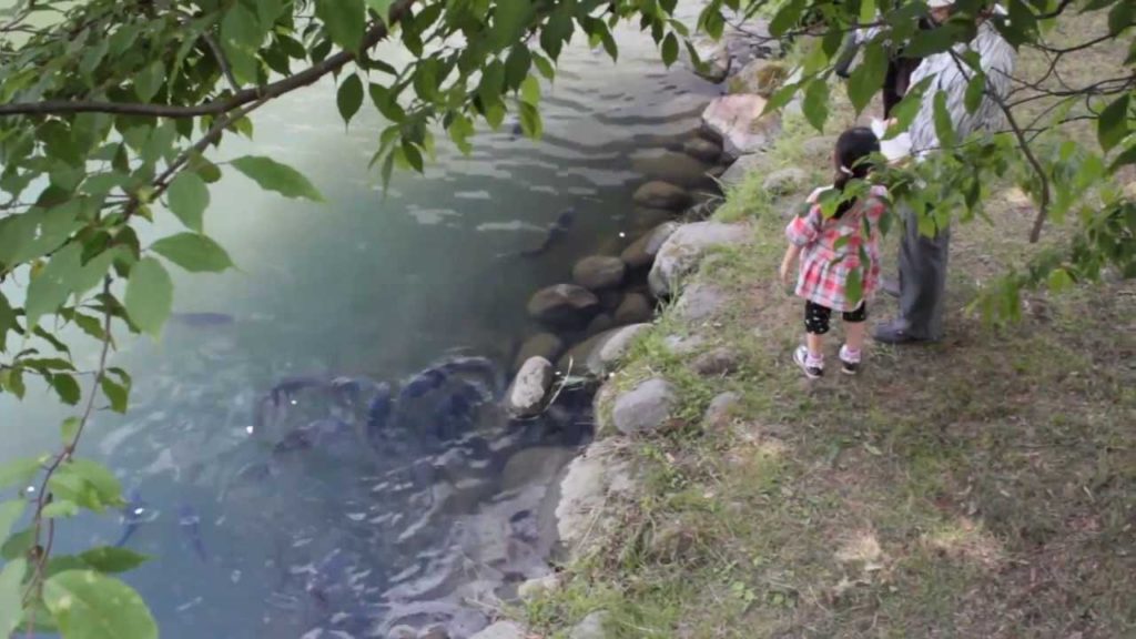 Scenery of the old village in Aomori in Japan