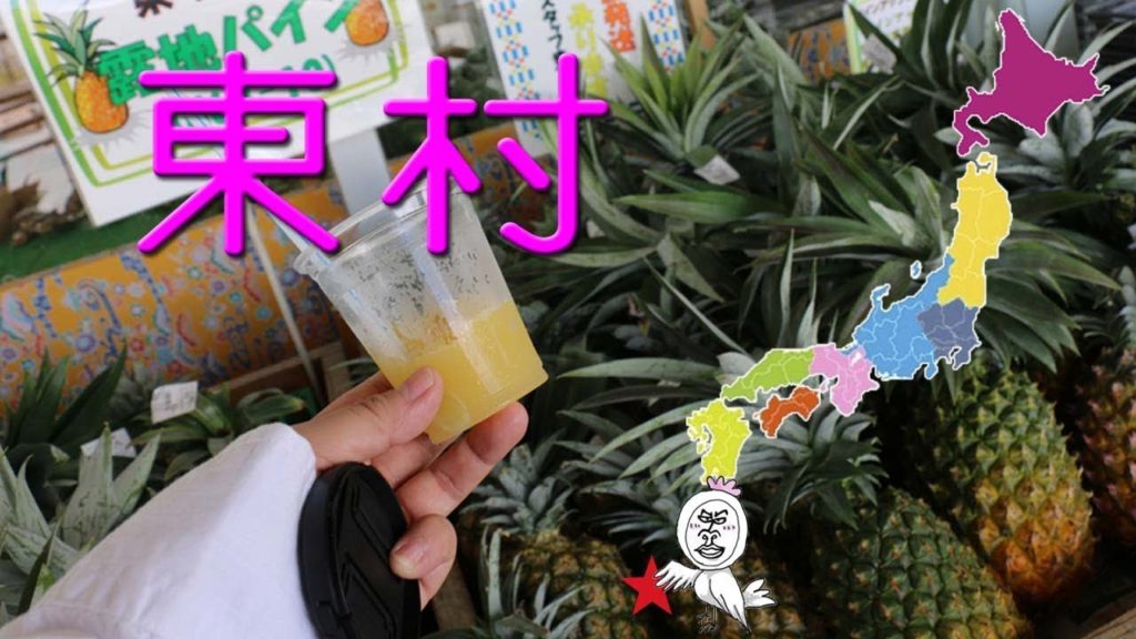 パインの東村【 Travel Japan うろうろ沖縄 】パイナップル！サンライズひがし