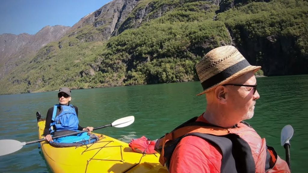 Flaam, Norway (Kayaking): Cunard's Queen Victoria Cruise Ship