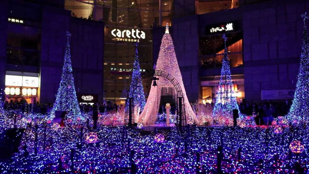 AoMori, Christmas Illumination 2011 in Shiodome, Tokyo