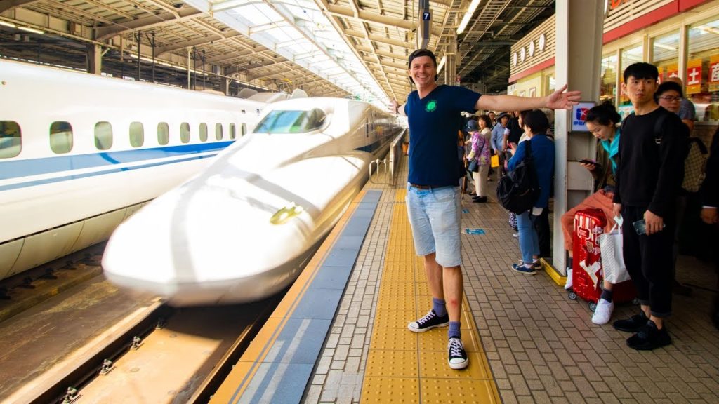SHINKANSEN to OSAKA - REAL First Impressions of Japan